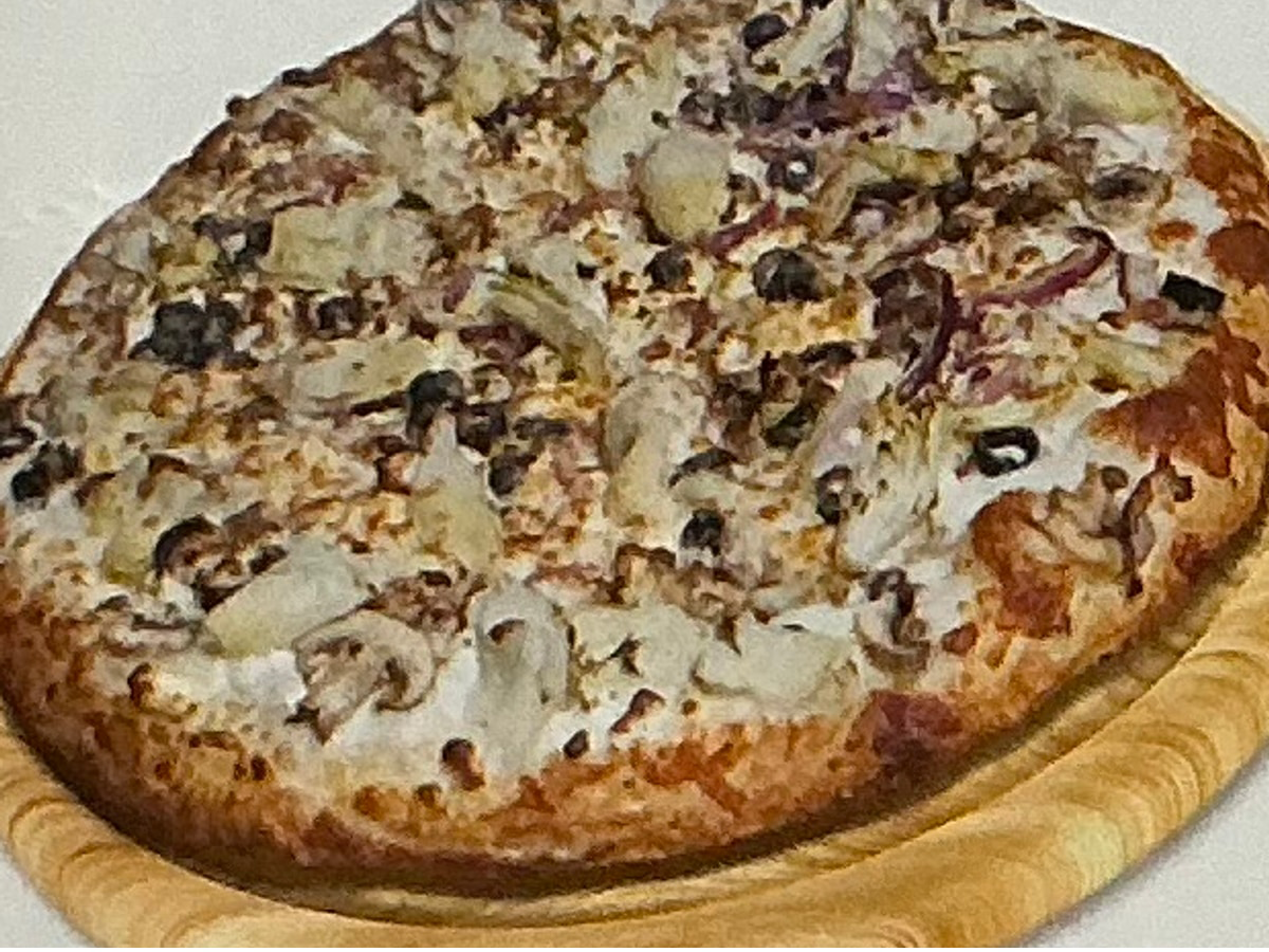 Greek pizza